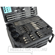 300 darabos fúrószár- és bitkészlet fához, fémhez és betonhoz (1) náhled