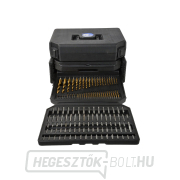 300 darabos fúrószár- és bitkészlet fához, fémhez és betonhoz (1) náhled