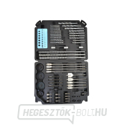 300 darabos fúrószár- és bitkészlet fához, fémhez és betonhoz (1) náhled