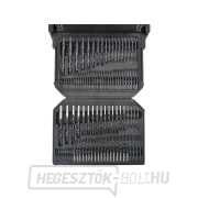 300 darabos fúrószár- és bitkészlet fához, fémhez és betonhoz (1) náhled