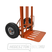 Kézi teherautó-talicska, teherbírás 250kg 400x300mm, narancssárga GEKO náhled