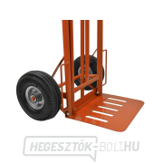 Kézi kocsi-csomagtartó, teherbírás 250kg 400x300mm, narancssárga GEKO náhled