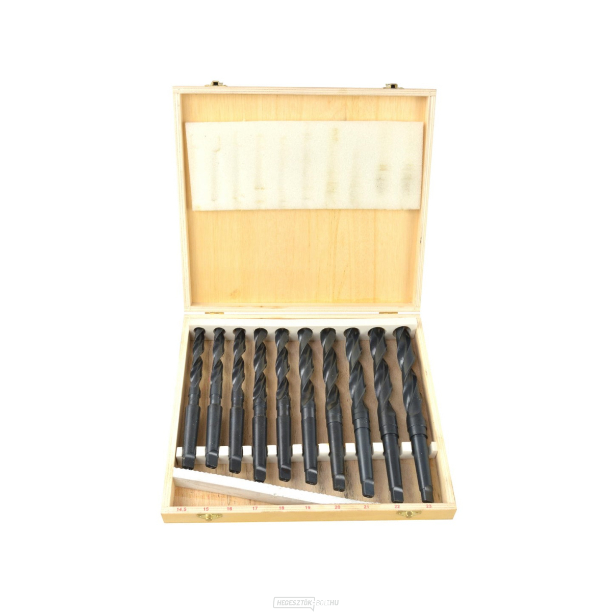 Fúrókészlet 10 db, fém, 14,5-23 mm, HSS GEKO