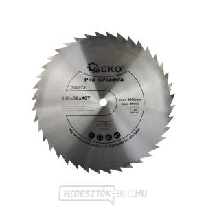 Fűrészlap, 600x32x40T GEKO Fűrészlap, 600x32x40T GEKO gallery main image