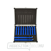 Esztergakés, 11 db-os készlet, 12x12mm, GEKO tokban tárolva Esztergakés, 11 db-os készlet, 12x12mm, GEKO tokban tárolva gallery main image