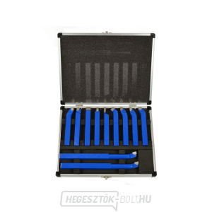 Esztergakés, 11 db-os készlet, 12x12mm, GEKO tokban tárolva Esztergakés, 11 db-os készlet, 12x12mm, GEKO tokban tárolva gallery main image