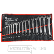 16 darabos villáskulcs-készlet, hüvelykes, 1/4