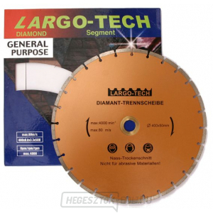 Szegmentált gyémánt vágótárcsa, 400x8x50mm GEKO Szegmentált gyémánt vágótárcsa, 400x8x50mm GEKO gallery main image