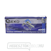 GEKO kézi pneumatikus zsírzóprés, 400 ml  Előnézet 