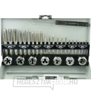 Csapfúró és menetes szem készlet M3-M12 32 db GEKO náhled