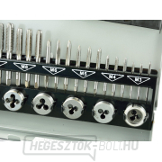 Csapfúró és menetes szem készlet M3-M12 32 db GEKO náhled