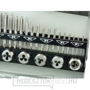 Menetfúró és menetmetsző készlet M3-M12, 32 darabos (10) náhled