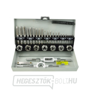 Csapfúró és menetes szem készlet M3-M12 32 db GEKO Csapfúró és menetes szem készlet M3-M12 32 db GEKO gallery main image
