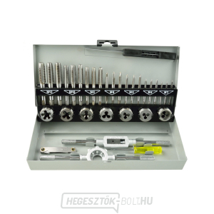 Csapfúró és menetes szem készlet M3-M12 32 db GEKO Csapfúró és menetes szem készlet M3-M12 32 db GEKO gallery main image