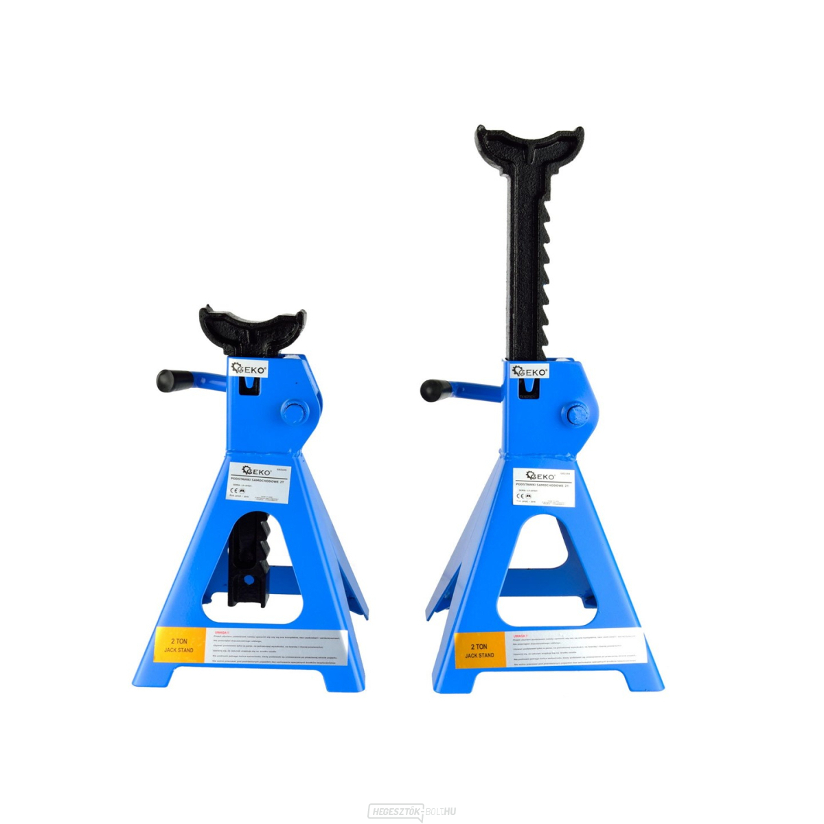 Talapzat az autó alatt GEKO, 2000 kg, 2 db