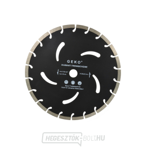 GEKO szegmens gyémánt vágótárcsa, 300x10x25,4 mm GEKO szegmens gyémánt vágótárcsa, 300x10x25,4 mm gallery main image