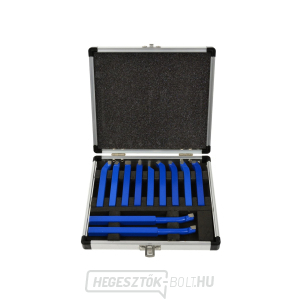 GEKO eszterga kések, 11 db-os készlet, 8x8mm, bőröndben tárolva GEKO eszterga kések, 11 db-os készlet, 8x8mm, bőröndben tárolva gallery main image