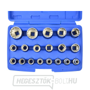 19 darabos 8-32 mm-es imbuszkulcs készlet (tok) (10) Előnézet 