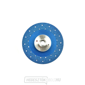 Gyémánt tárcsa 2 az 1-ben GEKO csempe és kerámia vágásához és csiszolásához 125x22,23 mm M14 Gyémánt tárcsa 2 az 1-ben GEKO csempe és kerámia vágásához és csiszolásához 125x22,23 mm M14 gallery main image