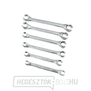 Fékcsőkulcs félig nyitott mechanizmussal, 6 darabos, 8-18 mm (20 db) Előnézet 