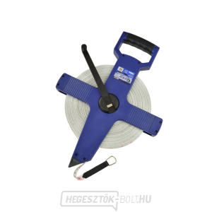 Geodéziai mérőszalag, 100m, szalagszélesség 13mm GEKO Geodéziai mérőszalag, 100m, szalagszélesség 13mm GEKO gallery main image