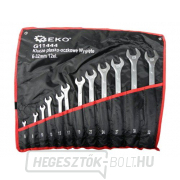 Hajlított laposfejű csavarkulcsok, 12-es készlet, 6-32mm GEKO Hajlított laposfejű csavarkulcsok, 12-es készlet, 6-32mm GEKO gallery main image