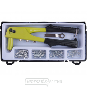 Szegecselő fogó készlet szegecsek 60db Szegecselő fogó készlet szegecsek 60db gallery main image