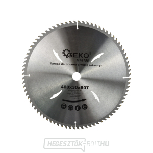 Fűrészlap fához GEKO, 400x30 mm, 80T gallery main image
