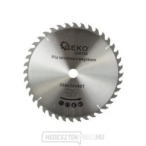 Fűrészlap videó GEKO, 350x32x40T Fűrészlap videó GEKO, 350x32x40T gallery main image
