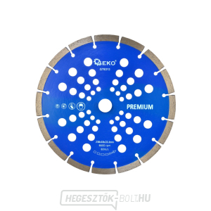 GEKO szegmens gyémánt vágótárcsa, 230x10x22mm GEKO szegmens gyémánt vágótárcsa, 230x10x22mm gallery main image