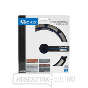 Gyémánt csiszolókorong 125 M14 dupla GEKO(20) náhled