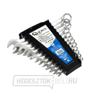 Szatén villáskulcsok 6-22 mm 12 db CRV/CLIP (20) Előnézet 