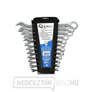 GEKO dugókulcs készlet, 12 db, 6-22mm, műanyag. tartó klipszel GEKO dugókulcs készlet, 12 db, 6-22mm, műanyag. tartó klipszel gallery main image