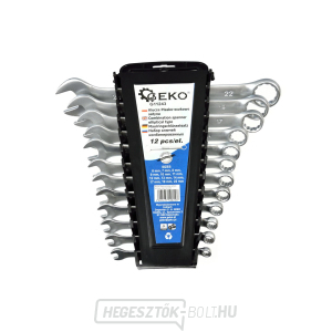 GEKO dugókulcs készlet, 12 db, 6-22mm, műanyag. tartó klipszel GEKO dugókulcs készlet, 12 db, 6-22mm, műanyag. tartó klipszel gallery main image