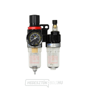 Nyomásszabályozó szűrővel és nyomásmérővel 9bar Geko G01176 Nyomásszabályozó szűrővel és nyomásmérővel 9bar Geko G01176 gallery main image