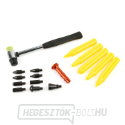 GEKO horpadáseltávolító szerszámkészlet (vízvezeték-kalapács, fúrófejek, ütőpálcák) GEKO horpadáseltávolító szerszámkészlet (vízvezeték-kalapács, fúrófejek, ütőpálcák) gallery main image