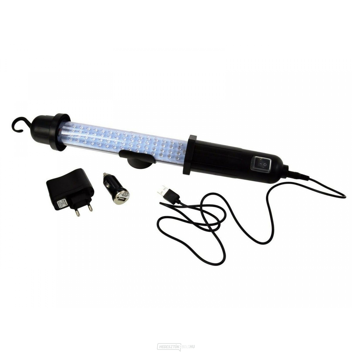 Szerelőlámpa 230V 12W, 60LED GEKO