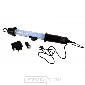 Szerelőlámpa 230V 12W, 60LED GEKO