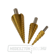 HSS TiN kúpos fúrószár készlet, 3 részes (4-12, 4-20, 4-32) (20) Előnézet 