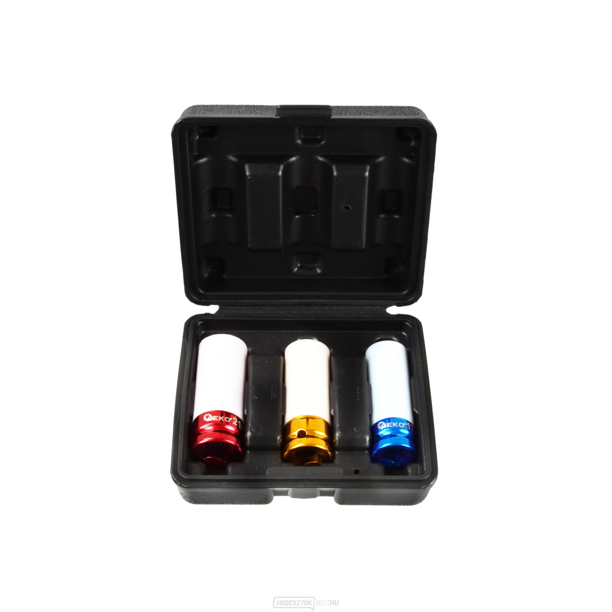 Ütőfejek készlet 3 db GEKO, 1/2", 17/19/21 mm