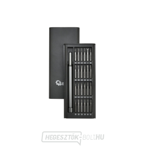 GEKO csavarhúzó és bitkészlet a precíz munkához 24 az 1-ben GEKO csavarhúzó és bitkészlet a precíz munkához 24 az 1-ben gallery main image