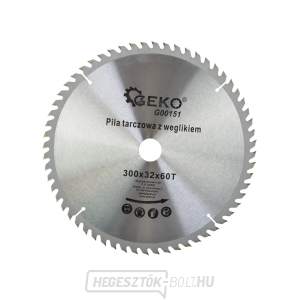 Fűrészlap videó GEKO, 300x32x60T Fűrészlap videó GEKO, 300x32x60T gallery main image
