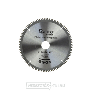 Alumínium vágótárcsa, 210x32 mm 100 GEKO Alumínium vágótárcsa, 210x32 mm 100 GEKO gallery main image