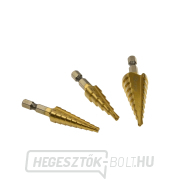 GEKO lépcsős kúpos fúrófejek 1/4