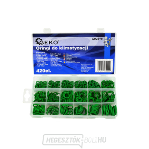 O-gyűrű készlet klímához 420 db GEKO O-gyűrű készlet klímához 420 db GEKO gallery main image