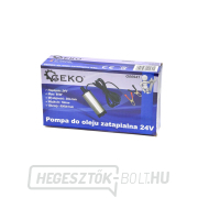 Mini dízel szivattyú GEKO, 24V, 25l/perc, átmérő 52mm, 60W  Előnézet 