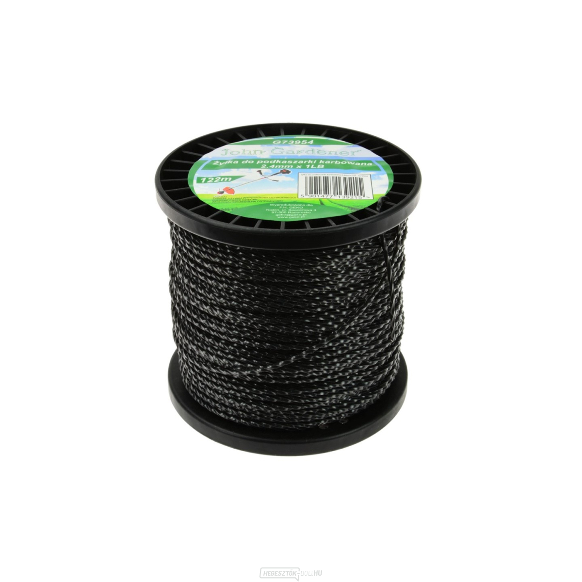 GEKO fűnyírószál 2,4mm 122m karbon 
