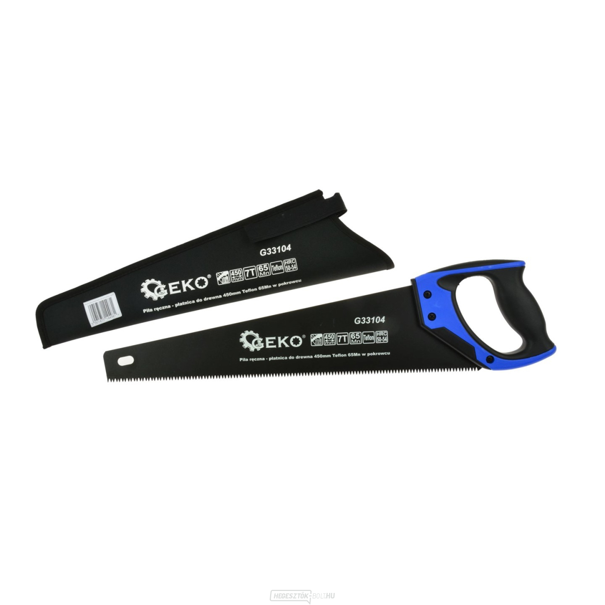 Teflon kézi fűrész fához 450mm GEKO fedővel Teflon kézi fűrész fához 450mm GEKO fedővel gallery main image