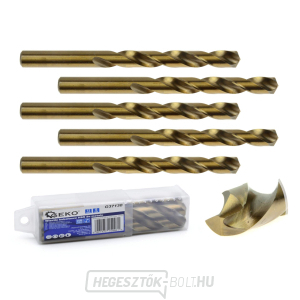 Fém fúrófej 13mm HSS GEKO, 5 db-os csomag Fém fúrófej 13mm HSS GEKO, 5 db-os csomag gallery main image
