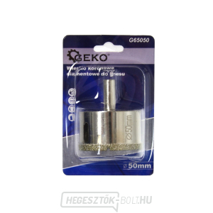 GEKO gyémánt koronafúró, 50 mm GEKO gyémánt koronafúró, 50 mm gallery main image